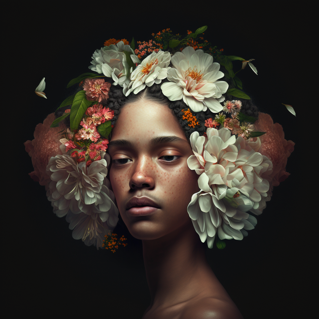 Flowers and Syuzanna