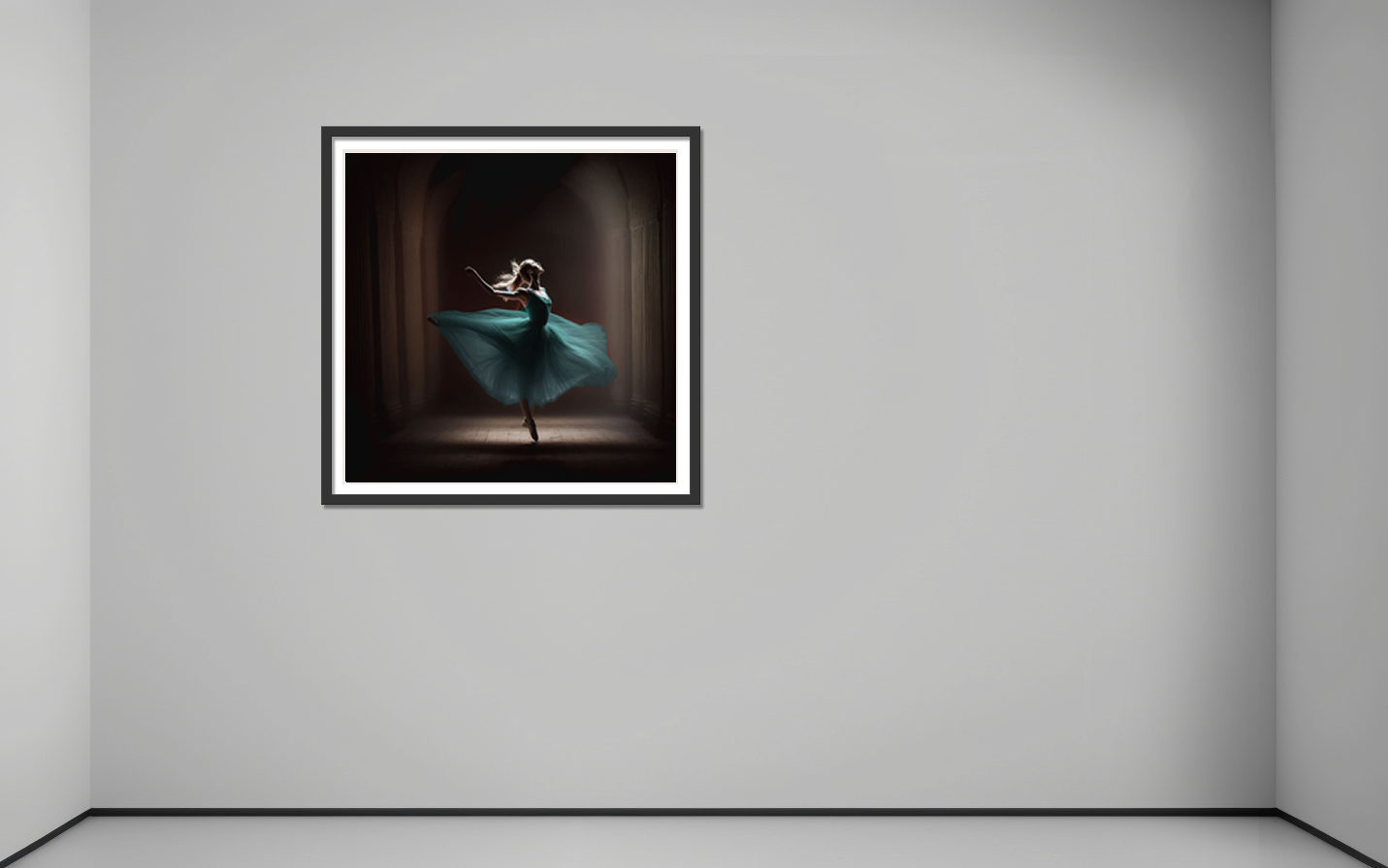 Shapes - Blue Ballerina