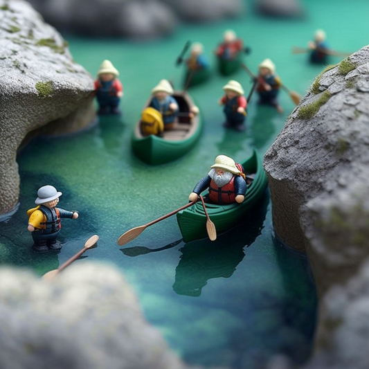 Little People on Vacations - Exploring