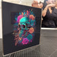 Neon Skull Smoke Skull